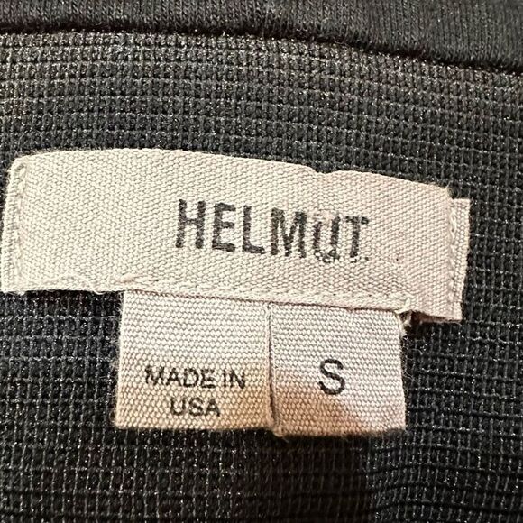 Helmut Lang Wide Waistband Black Leggings - Picture 3 of 5